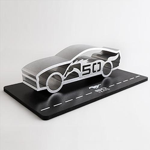 Mustang 50 YEARS Aluminum Extrusion - Ford Show Parts